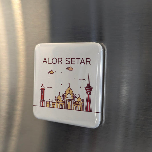 Imán Alor Setar Malasia Asia | Capital Real de Kedah en la Llanura de Kedah | 2x2 | Hecho en Canadá