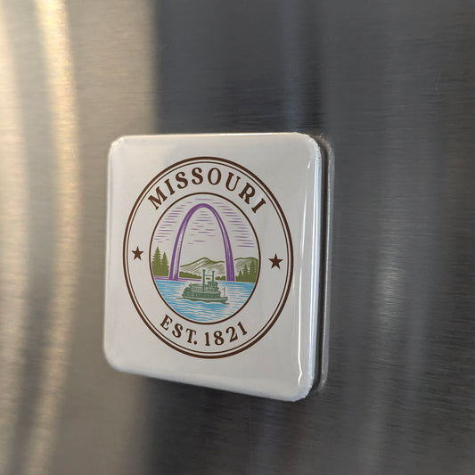 Missouri Magnet | The Show-Me State | 2×2 | Made in Canada (Copy) (Copy) (Copy) (Copy) (Copy) - PhiloPerse
