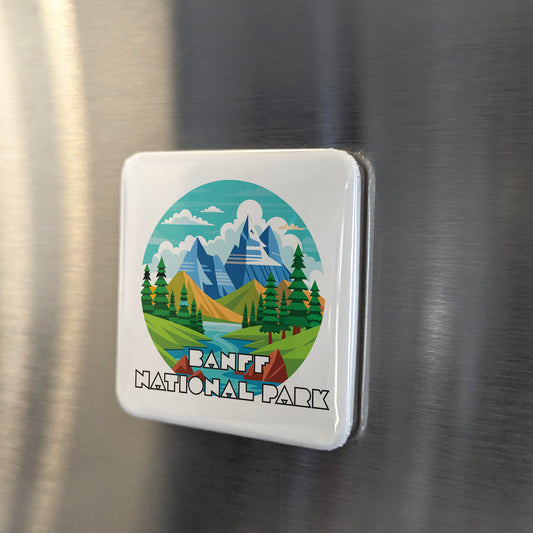Banff National Park Fridge Magnet - PhiloPerse
