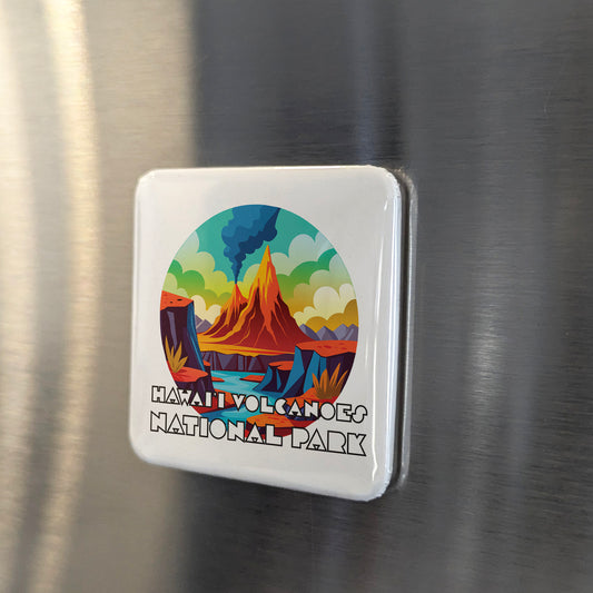 Hawaiʻi Volcanoes National Park Fridge Magnet - PhiloPerse