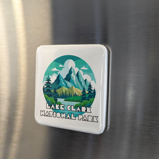 Lake Clark National Park Fridge Magnet - PhiloPerse