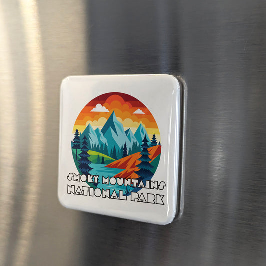 Great Smoky Mountains National Park Fridge Magnet - PhiloPerse
