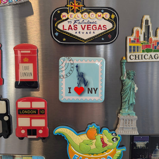 I Love New York Fridge Magnet - PhiloPerse