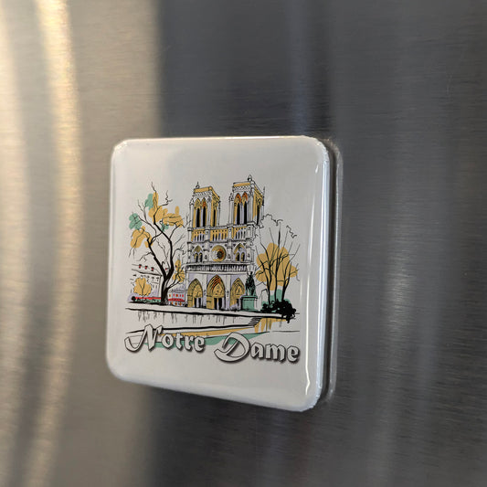 Notre Dame in Paris Fridge Magnet - PhiloPerse