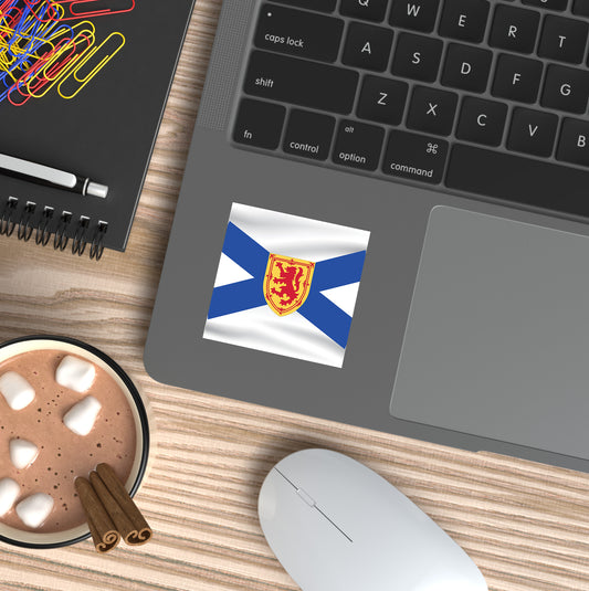 Nova Scotia Flag Vinyl Sticker | 2x2 | Made in Canada - PhiloPerse