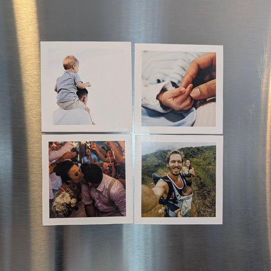 3x3 inches Photo Fridge Magnets Tiles (with your photos) - PhiloPerse