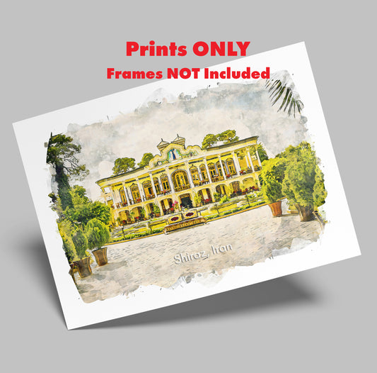 Shiraz Shapouri House, Iran, Art Print | 8×10 | Made in Canada - PhiloPerse