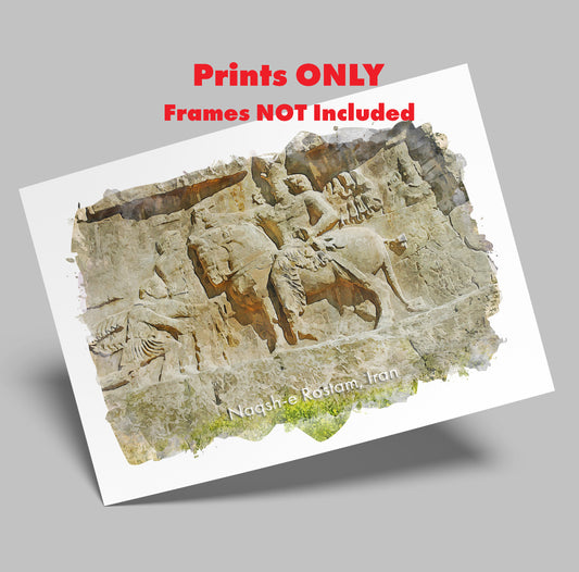 Naqsh-e Rostam, Iran, Art Print | 8×10 | Made in Canada - PhiloPerse