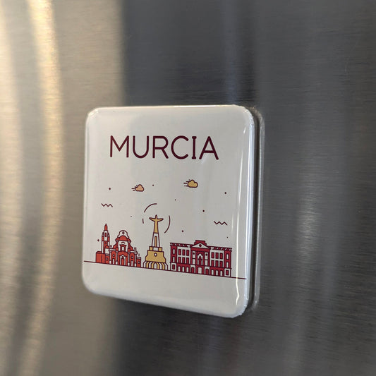 Murcia Spain Magnet | City of the Segura and the Garden of Europe | 2x2 | Made in Canada - PhiloPerse