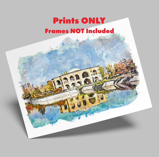 Tabriz El Golu, Iran, Art Print | 8×10 | Made in Canada - PhiloPerse