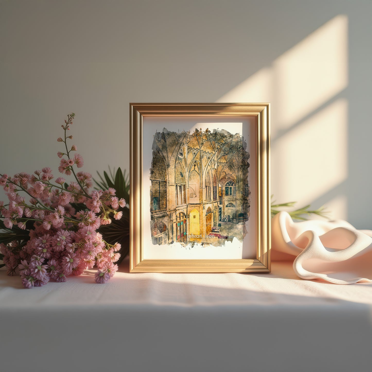 Tehran Grand Bazaar, Iran, Art Print | 8×10 | Made in Canada - PhiloPerse