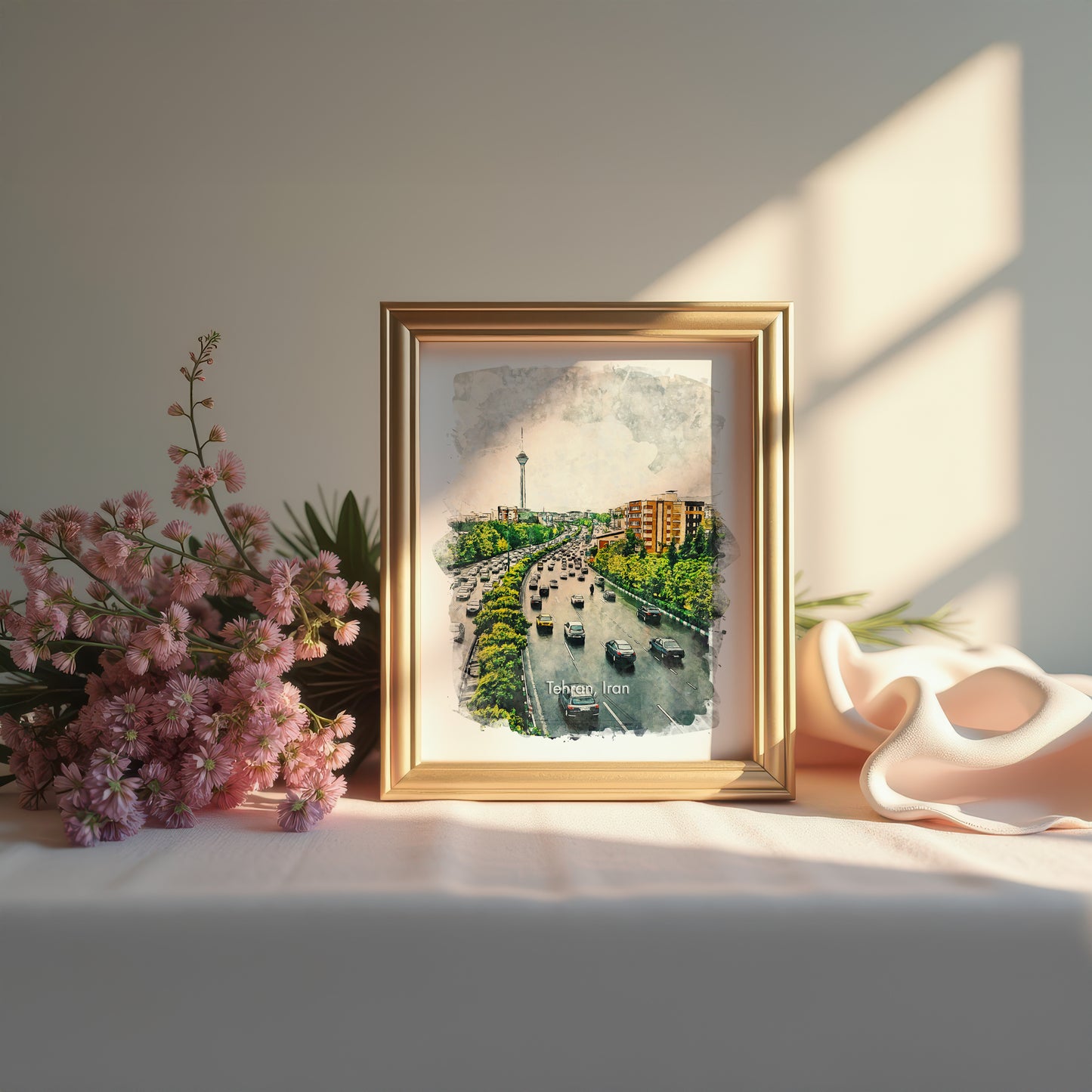 Tehran Highway, Iran, Art Print | 8×10 | Made in Canada - PhiloPerse