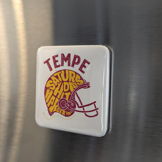 Tempe Arizona Magnet | Sun Devil Country | 2×2 | Made in Canada - PhiloPerse