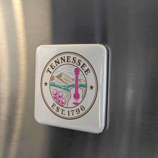Tennessee Magnet | The Volunteer State | 2×2 | Made in Canada - PhiloPerse