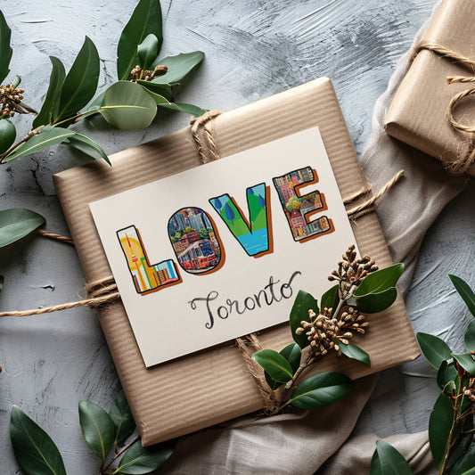 Toronto Illustrated Art Print & Postcard | 4×6 | Made in Canada - PhiloPerse