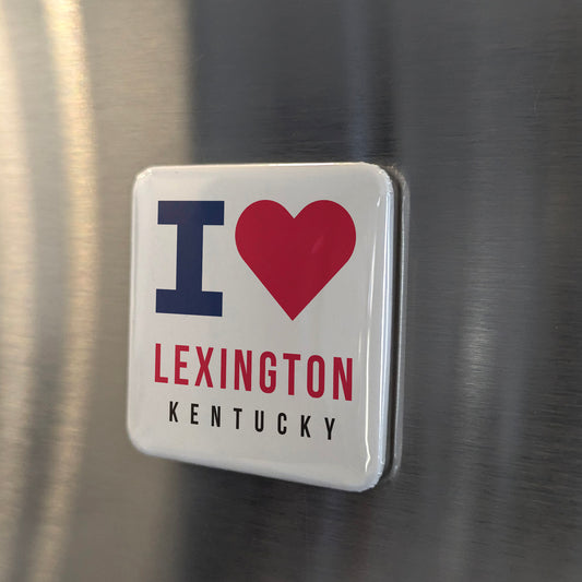 Lexington Kentucky Magnet | Horse Capital of the World | 2×2 | Made in Canada - PhiloPerse