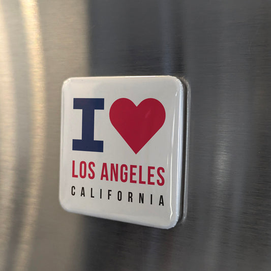 Los Angeles California Magnet | City of Angels | 2×2 | Made in Canada - PhiloPerse
