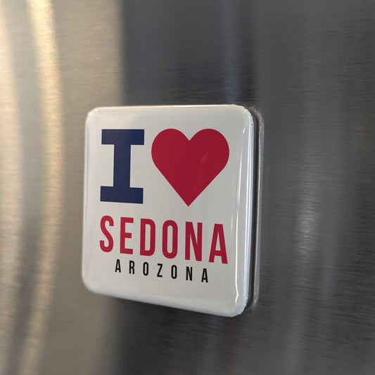 Sedona Arizona Magnet | Red Rock Country | 2×2 | Made in Canada - PhiloPerse