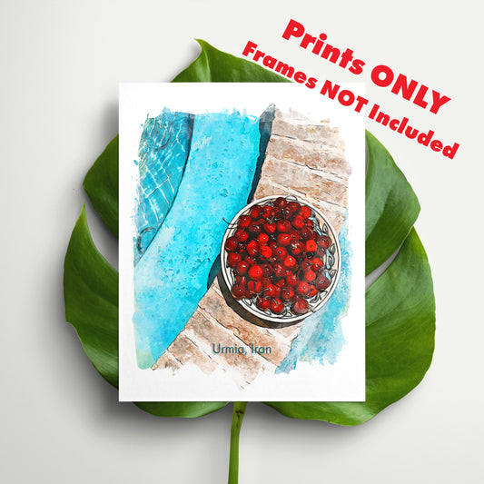Urmia Cherry, Iran, Art Print | 8×10 | Made in Canada - PhiloPerse