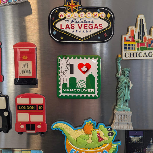 I Love Vancouver Fridge Magnet - PhiloPerse