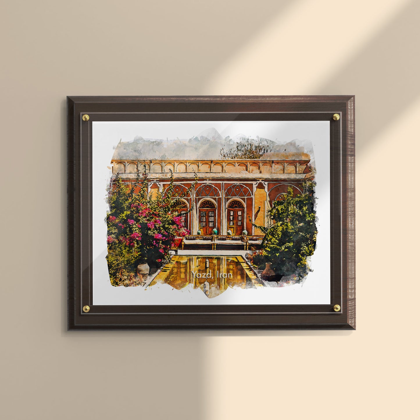 Yazd Traditional House, Iran, Art Print | 8×10 | Made in Canada - PhiloPerse