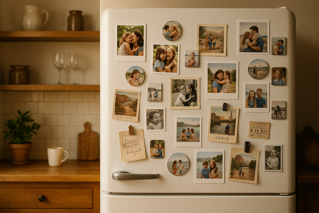 How to Turn Your Fridge Into a Memory Wall