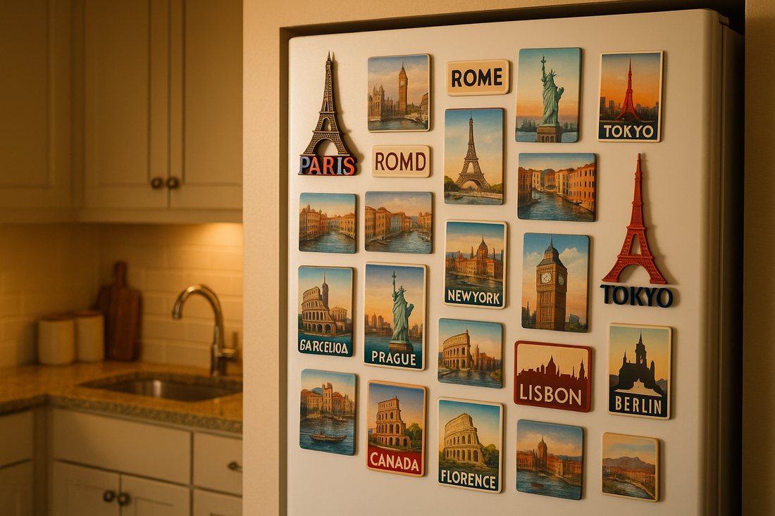 Travel the World from Your Kitchen: The Charm of Fridge Magnet Souvenirs