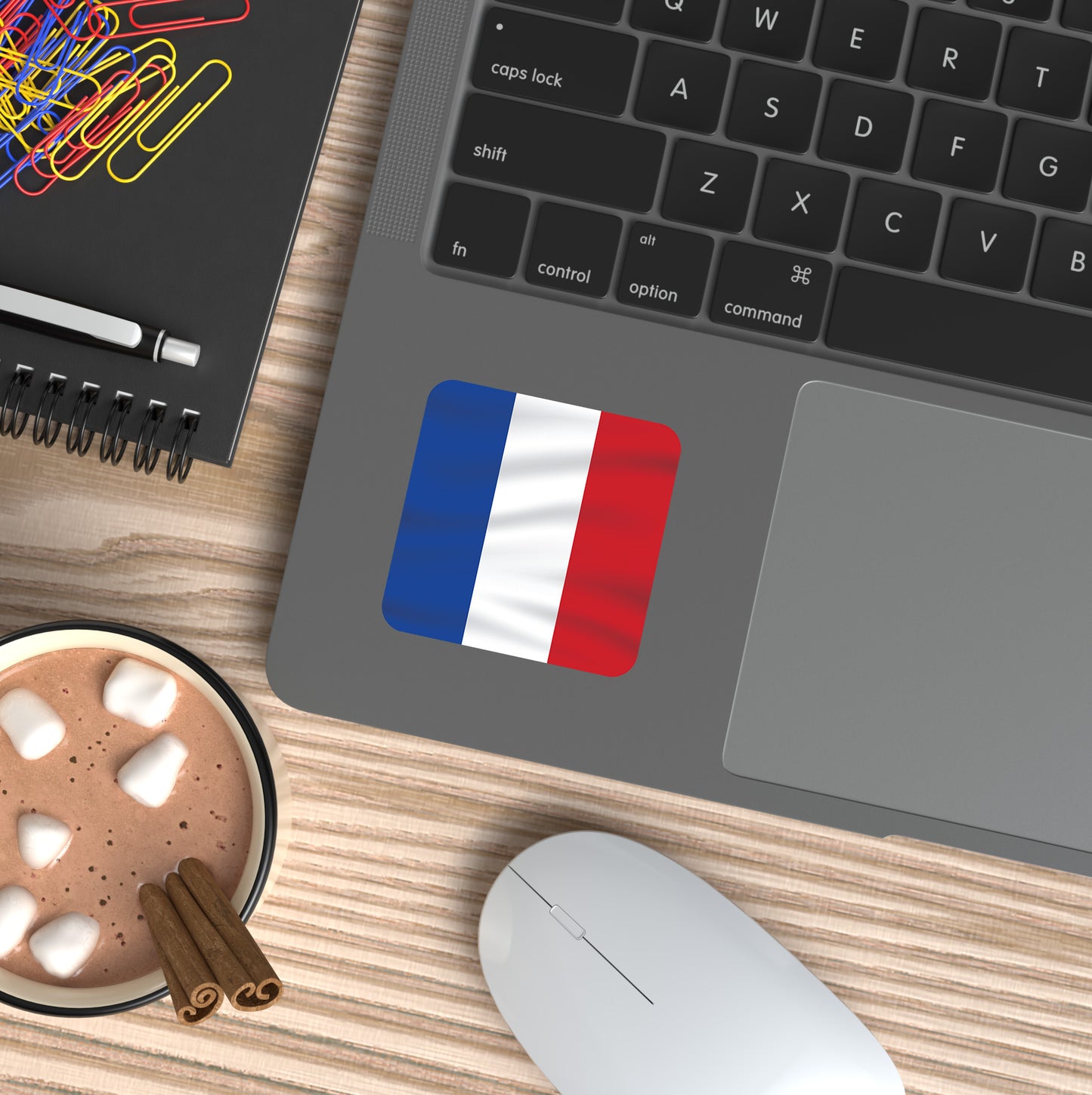 France Flag Vinyl Sticker - PhiloPerse