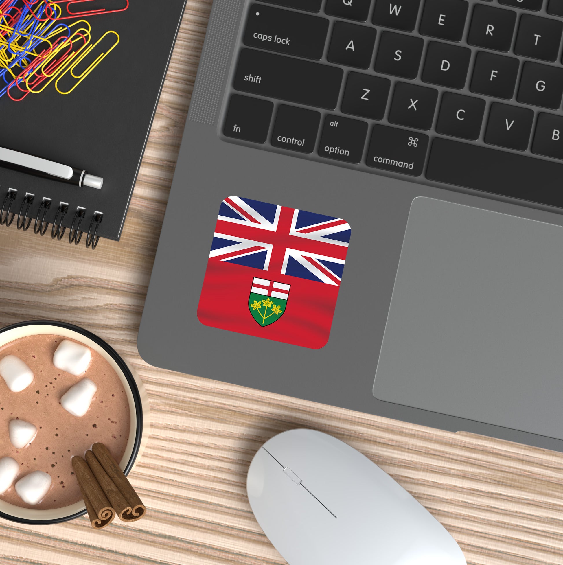 Ontario Flag Vinyl Sticker - PhiloPerse