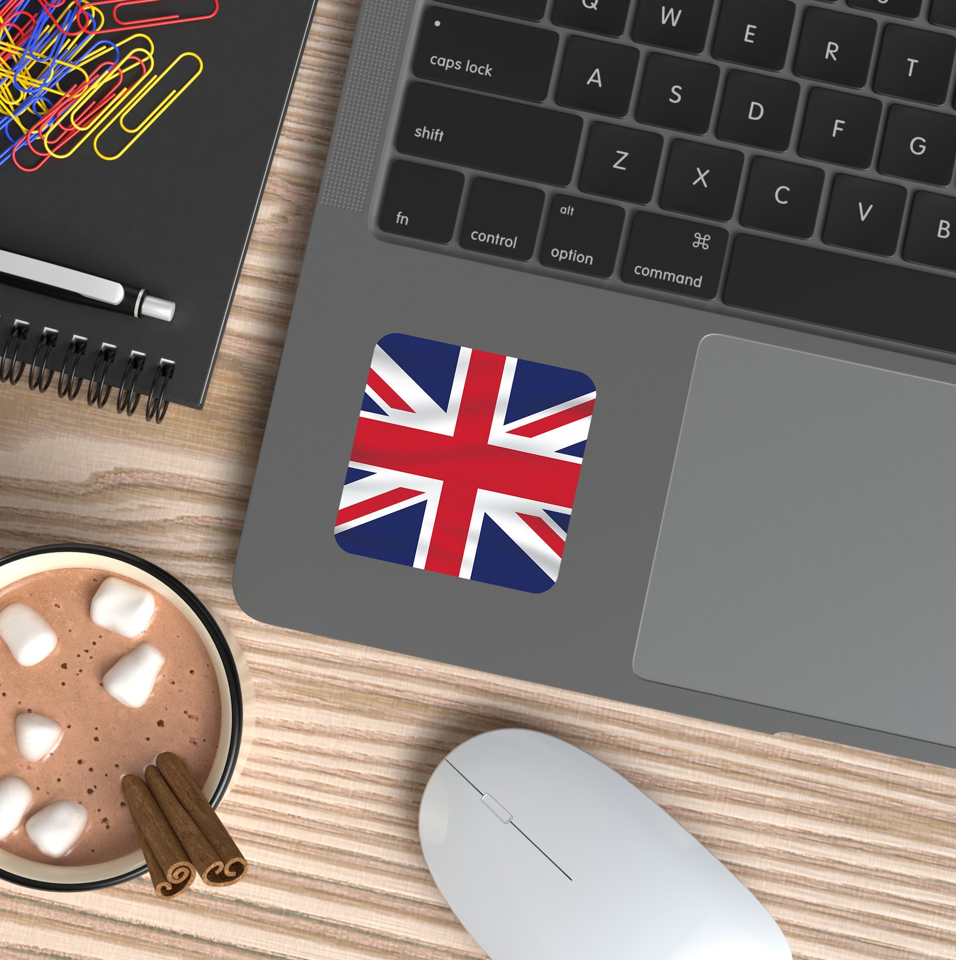 UK Flag Vinyl Sticker - PhiloPerse