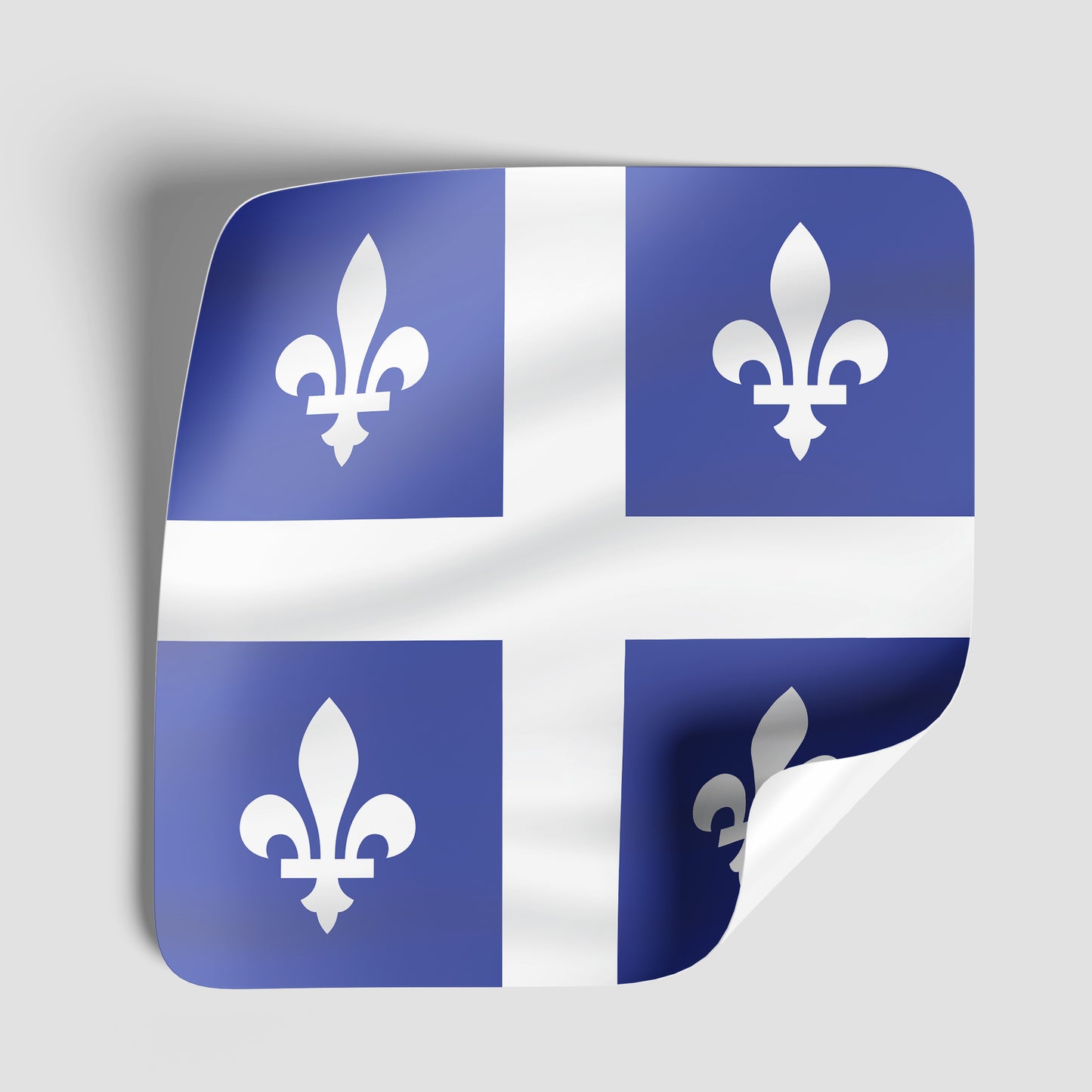 Quebec Flag Vinyl Sticker - PhiloPerse