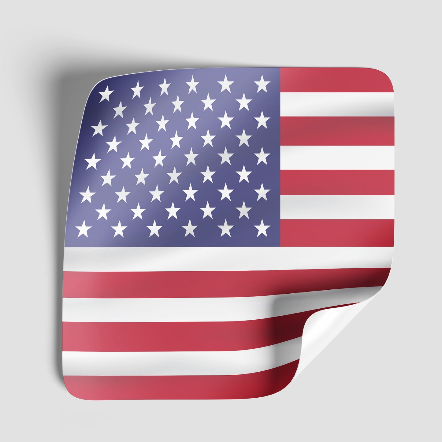 USA Flag Vinyl Sticker - PhiloPerse