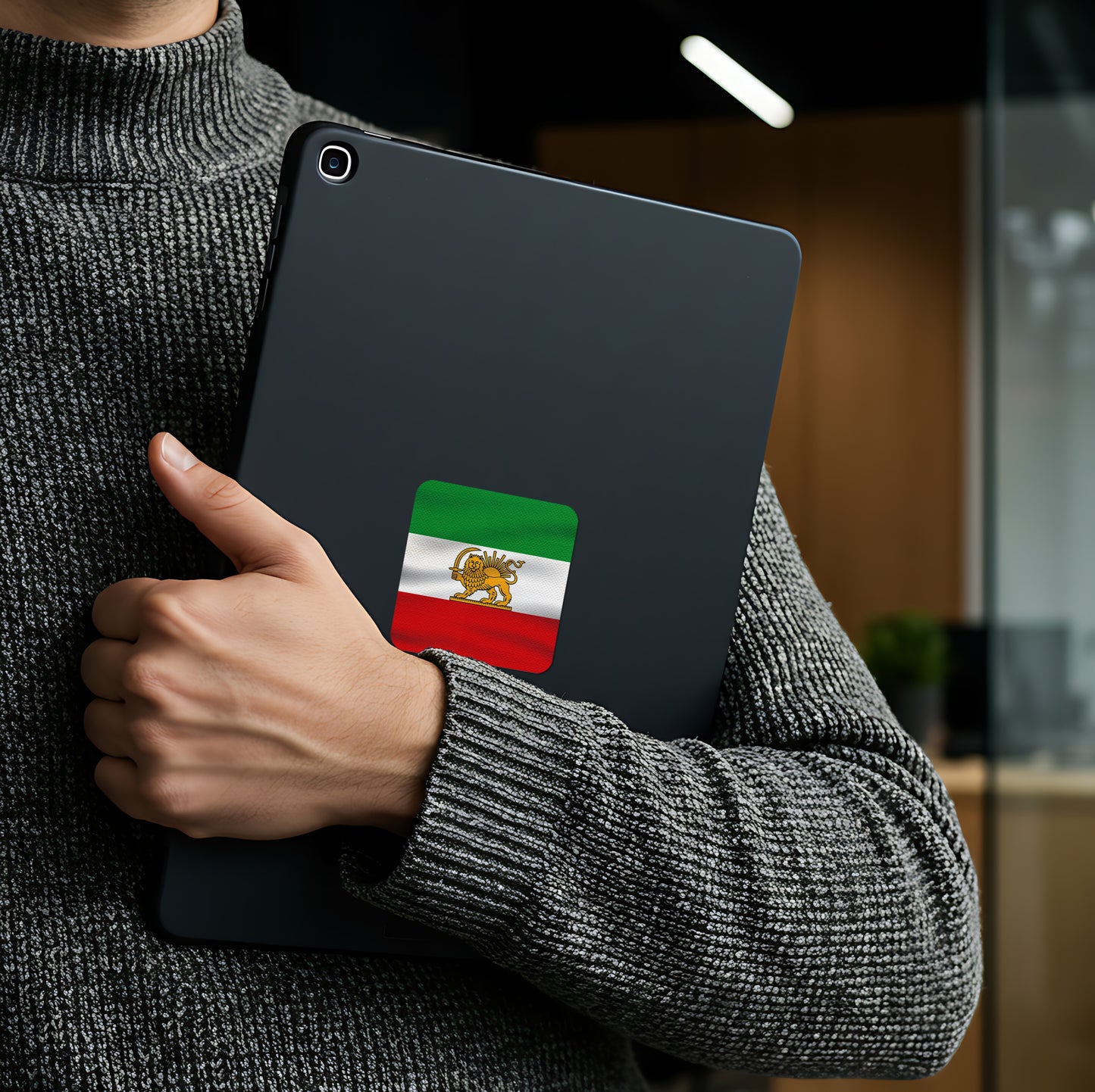 Iran Flag Vinyl Sticker - PhiloPerse