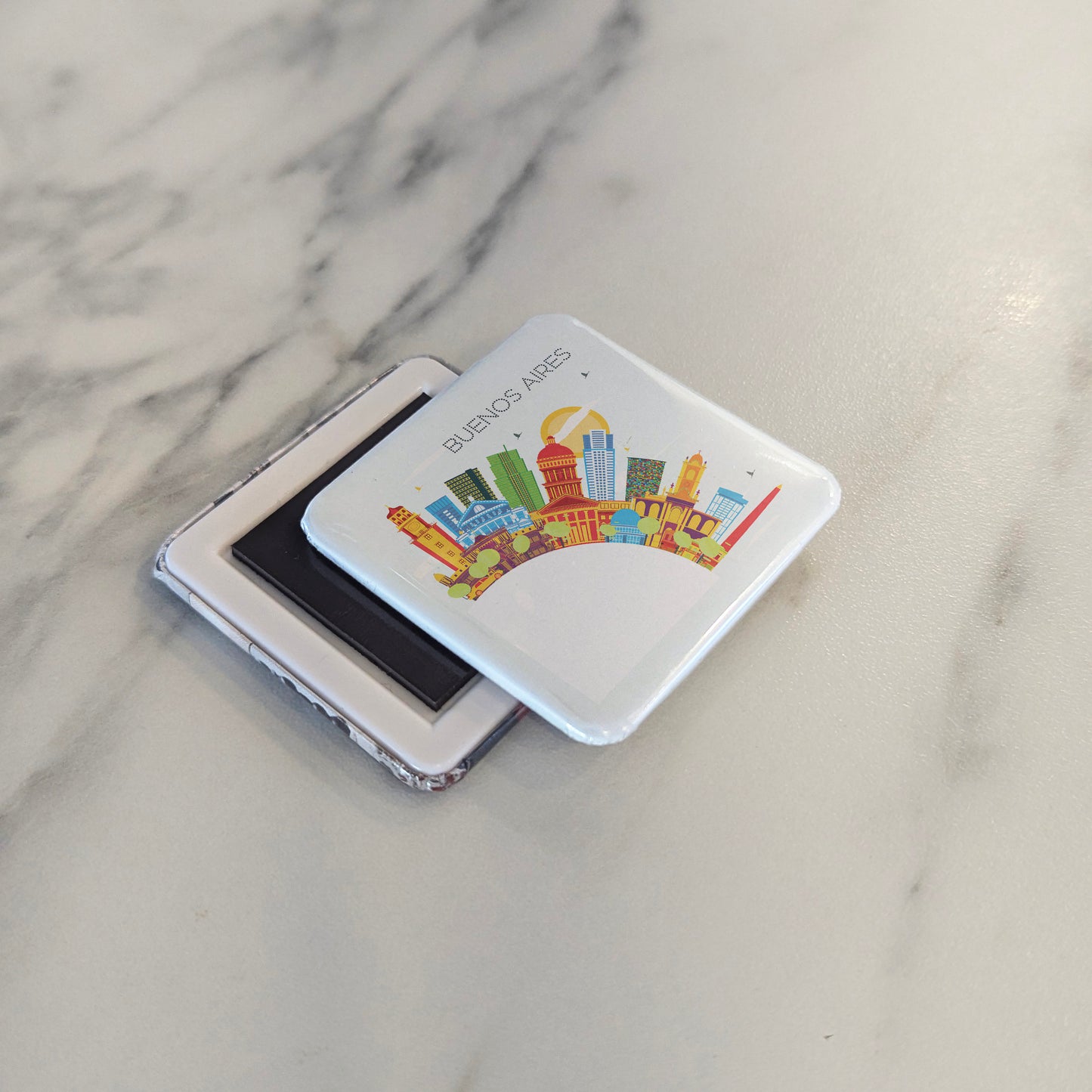 Buenos Aires Skyline Fridge Magnet - PhiloPerse