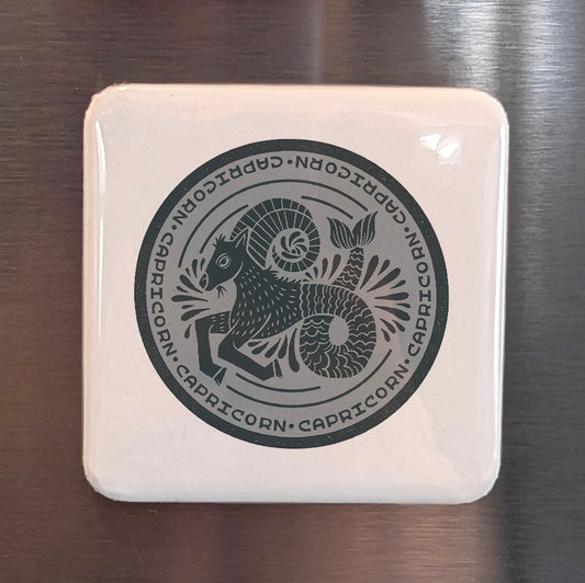 Capricorn Zodiac Fridge Magnet - PhiloPerse