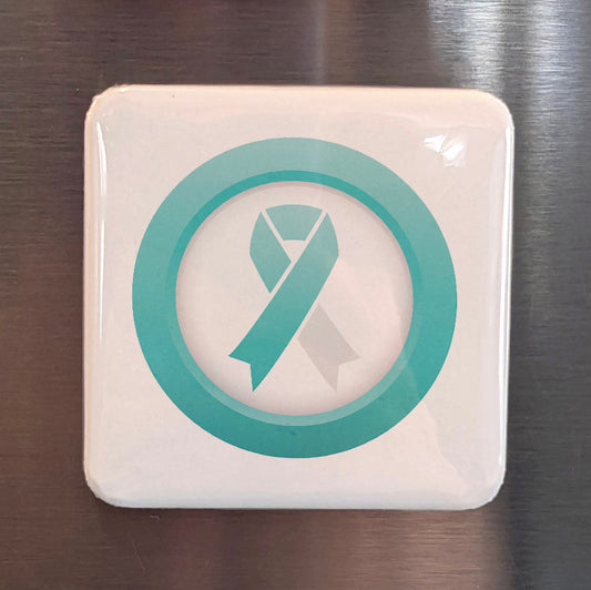 Cervical Cancer Awareness V.2 Fridge Magnet - PhiloPerse