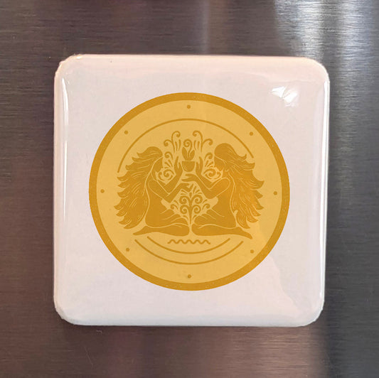 Gemini Zodiac Fridge Magnet - PhiloPerse