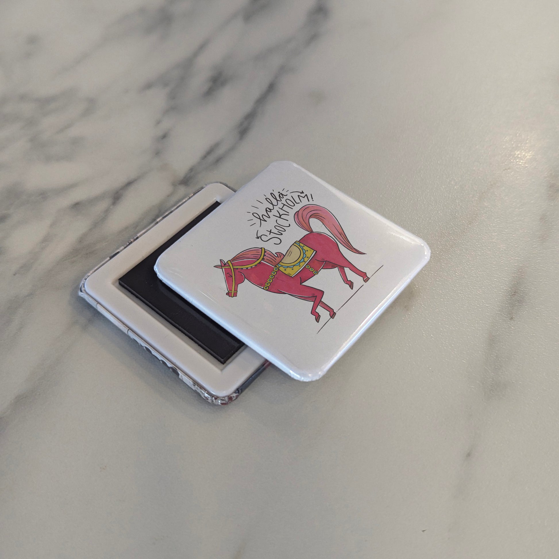 Hallå Stockholm Fridge Magnet - PhiloPerse