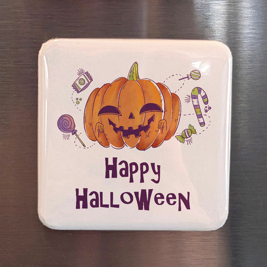 Happy Halloween V6 Fridge Magnet - PhiloPerse