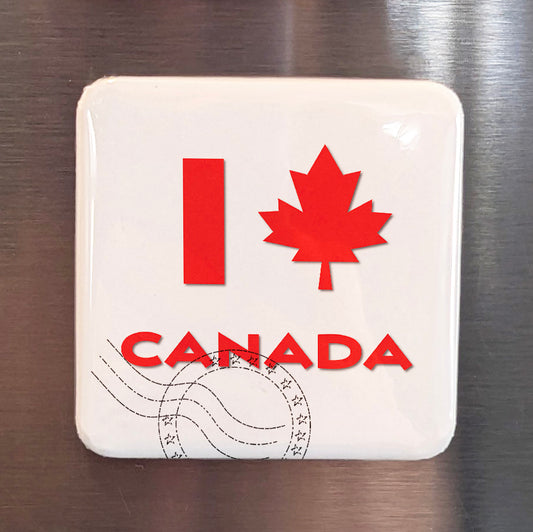 I Love Canada Fridge Magnet - PhiloPerse