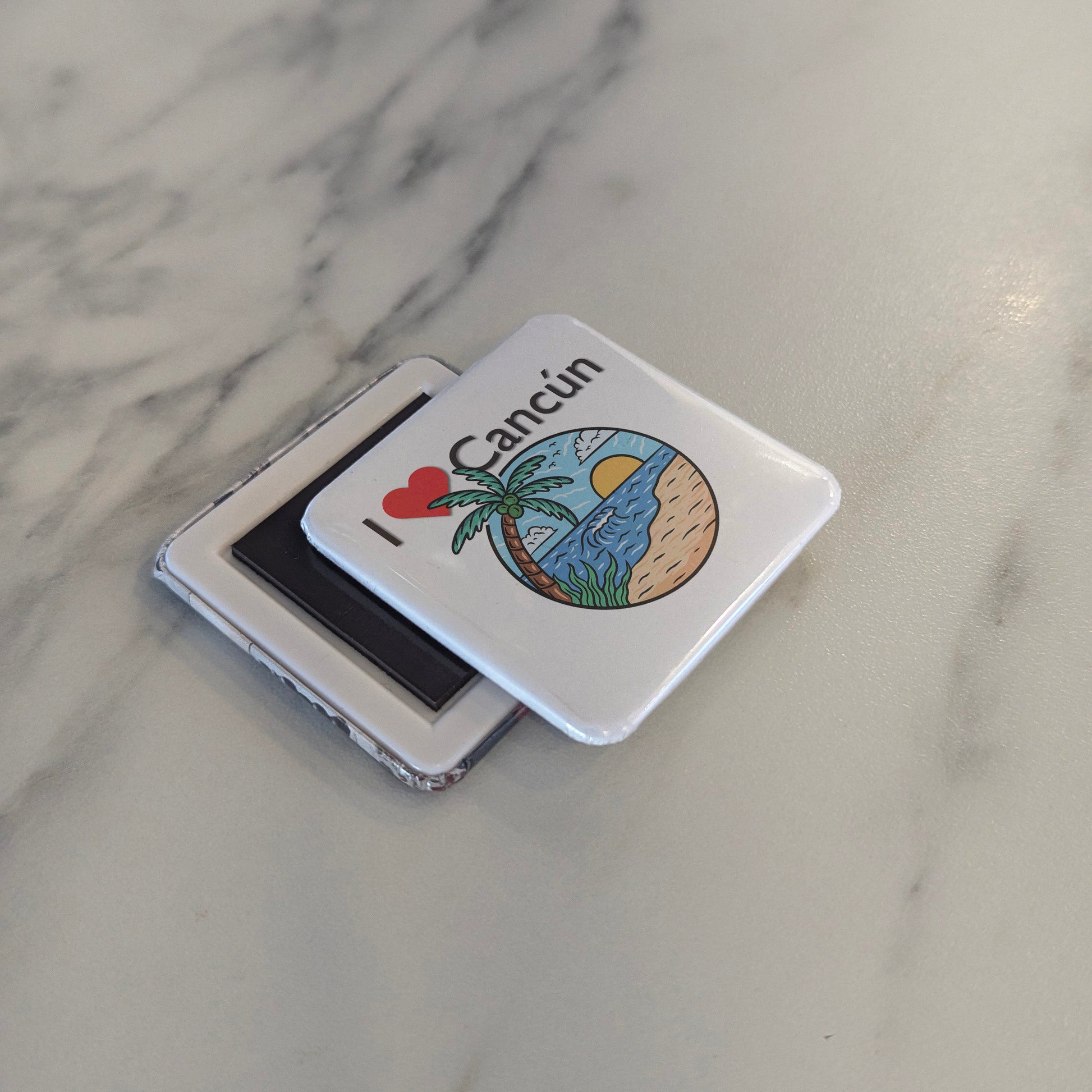 I LOVE Cancun Fridge Magnet