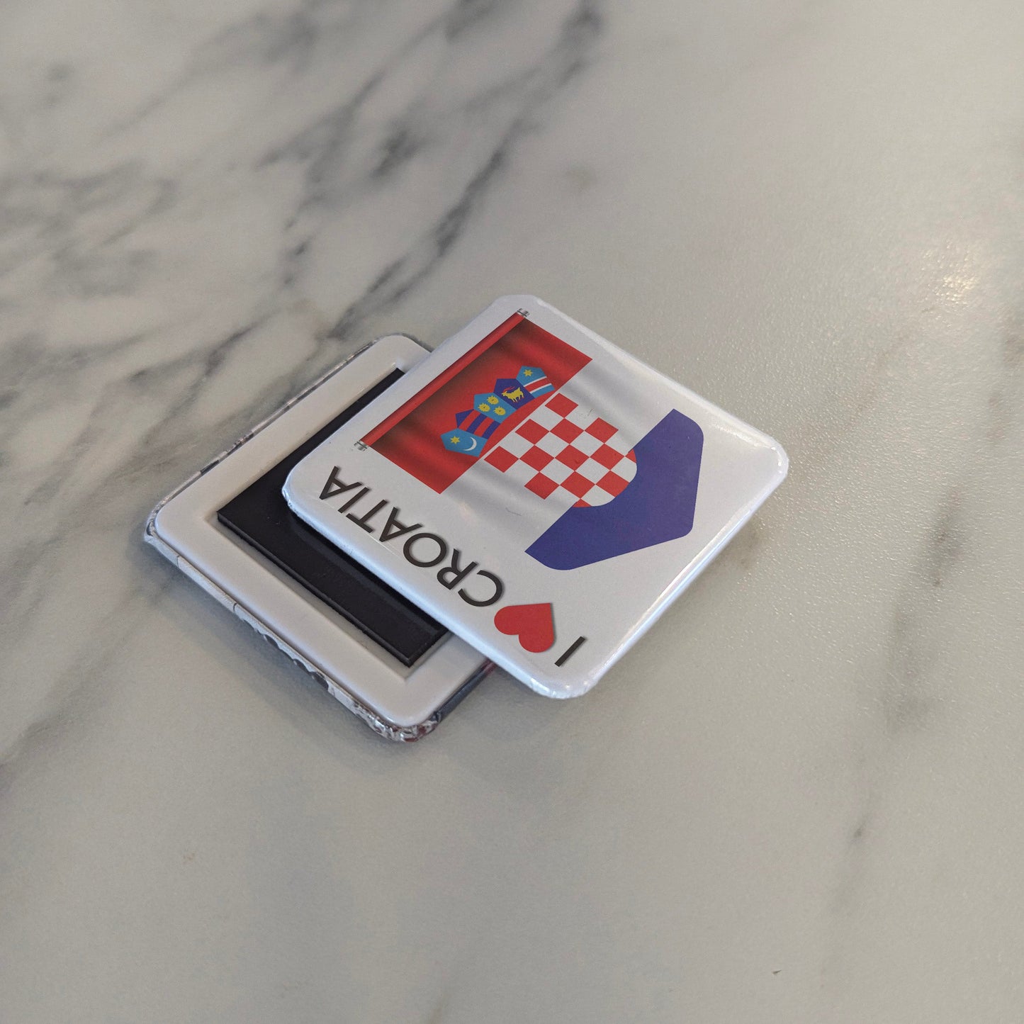 I Love Croatia Fridge Magnet