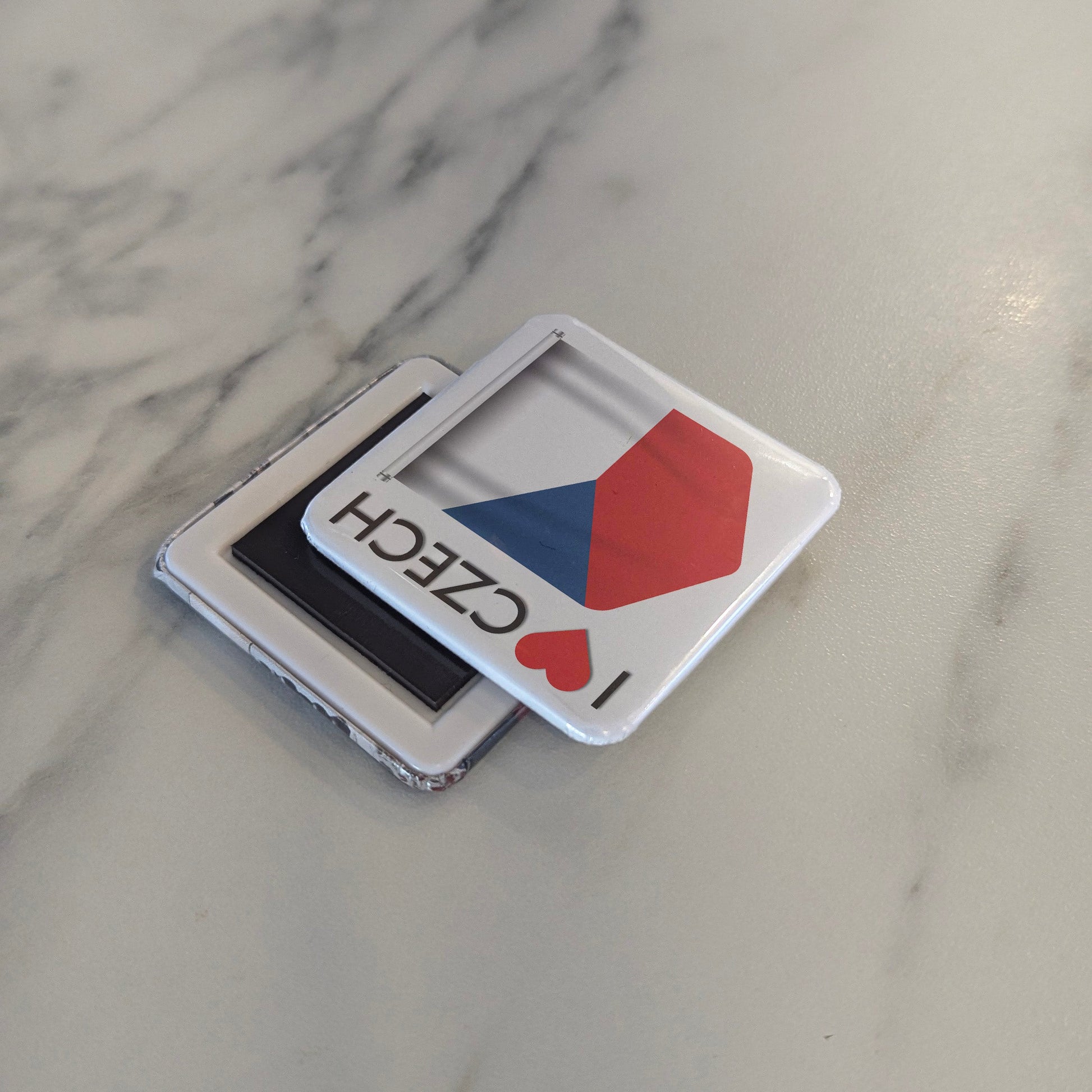 I Love Czech Fridge Magnet