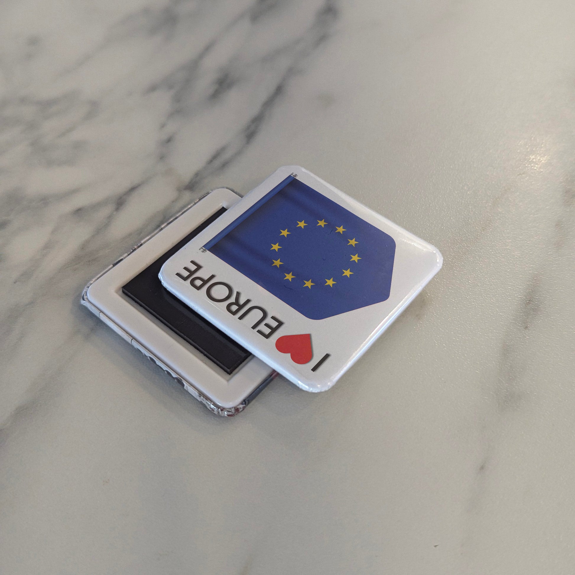I Love Europe Fridge Magnet