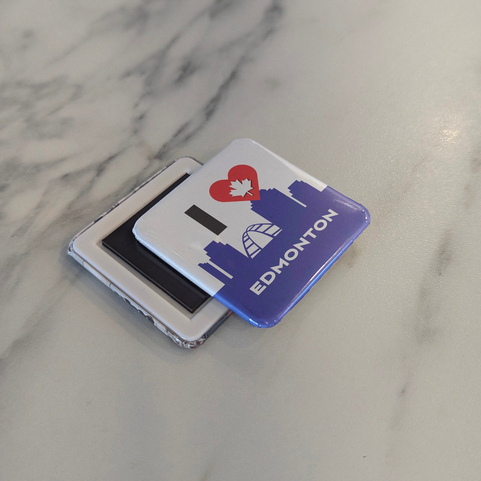 I love Edmonton Fridge Magnet