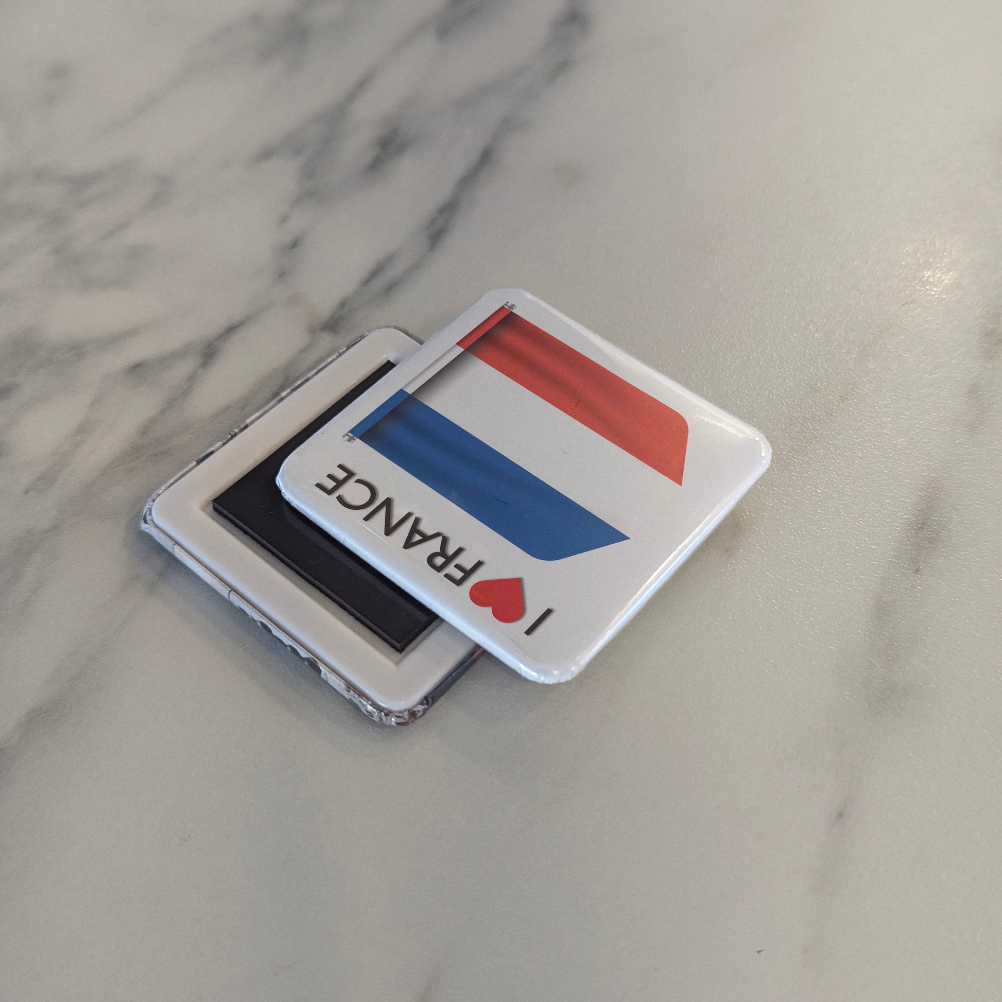 I Love France Fridge Magnet