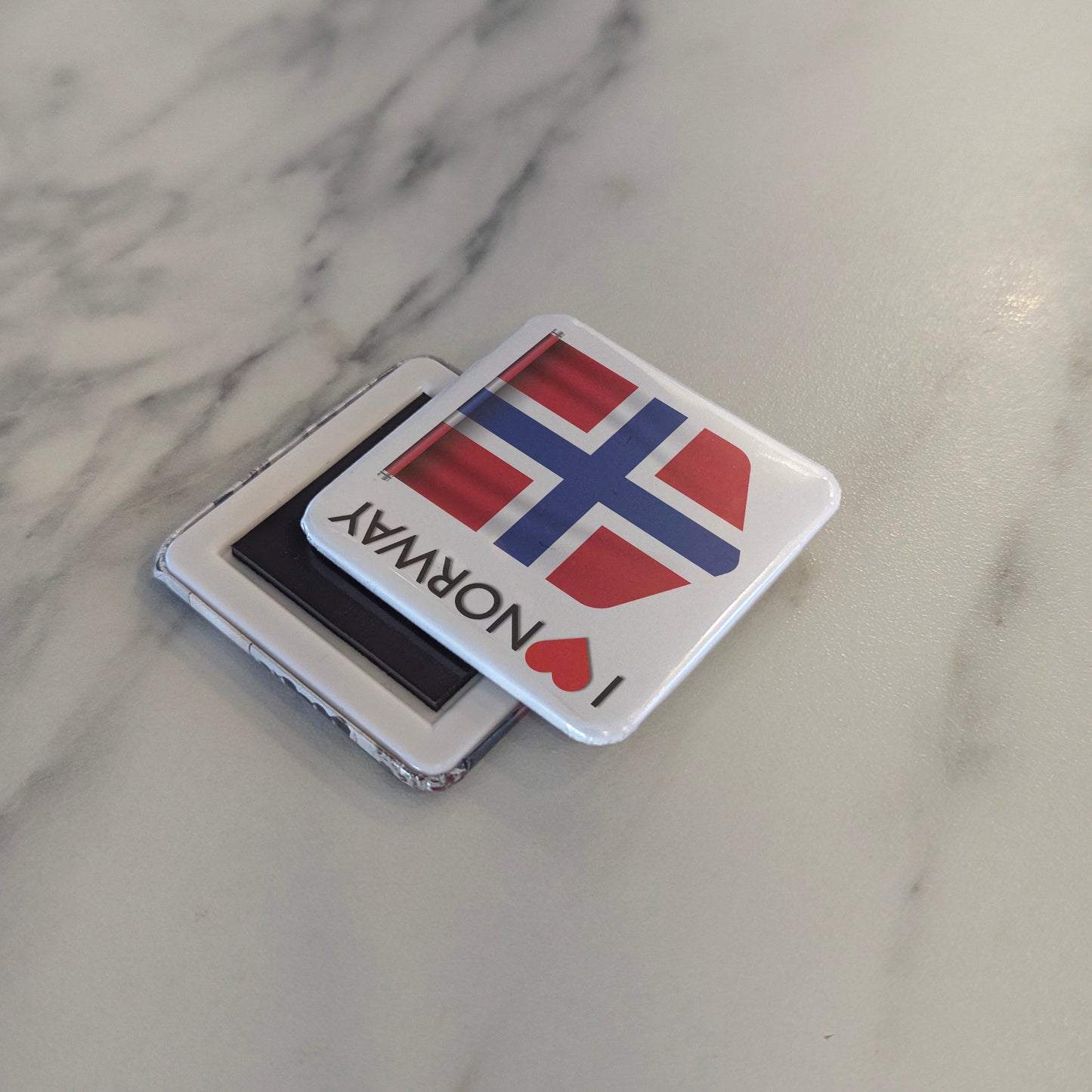 I Love Norway Fridge Magnet