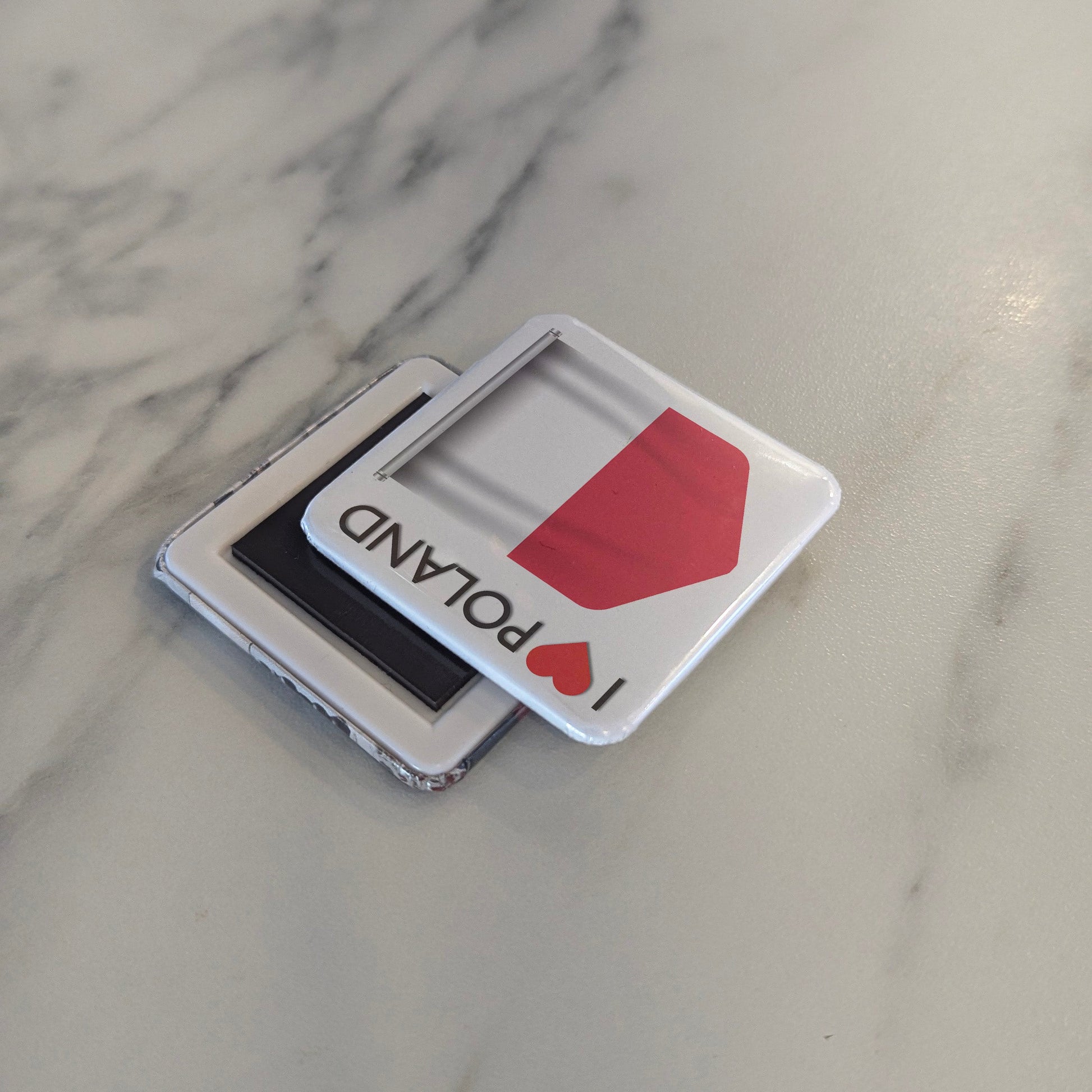 I Love Poland Fridge Magnet