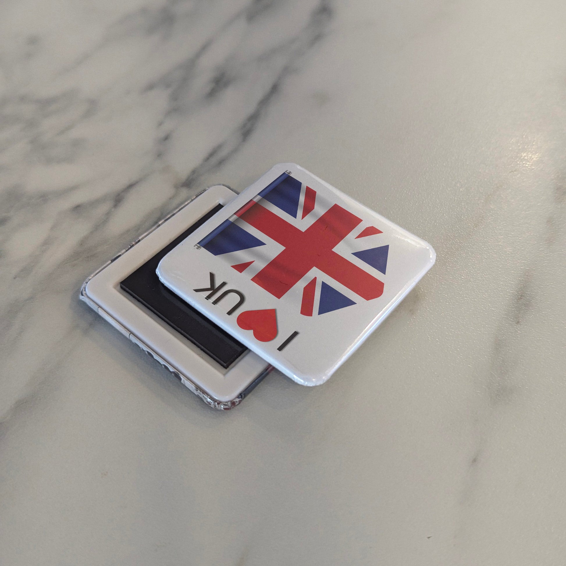 I Love The UK Fridge Magnet