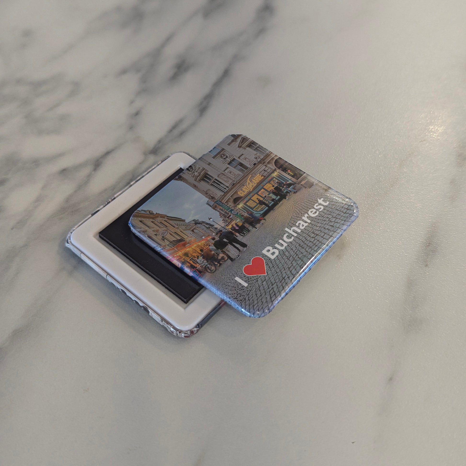 I Love Bucharest Fridge Magnet - PhiloPerse